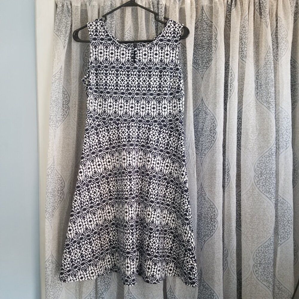 ❤️ Talbots Sleeveless Fit and Flare Mini Dress SP